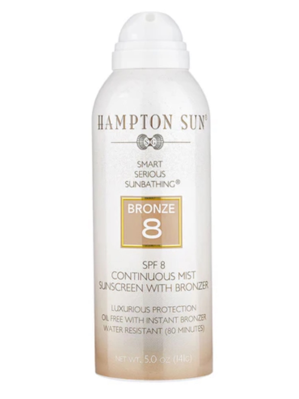 Hampton Sun SPF 8 BRONZE CONTINUOUS MIST 5 OZ